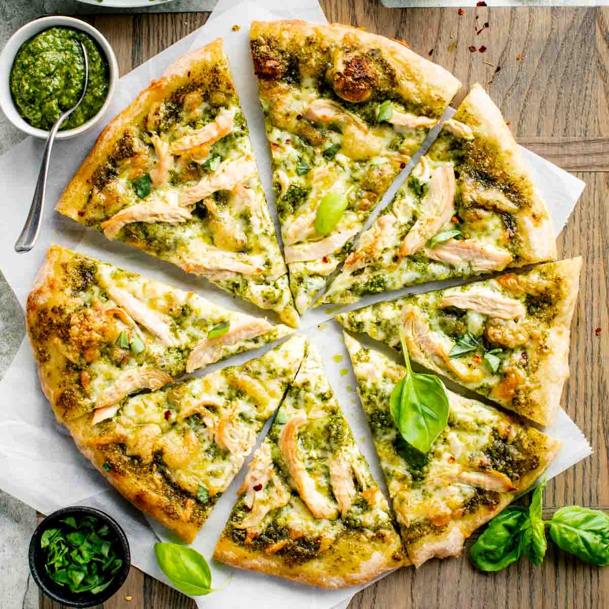 Pesto Perfection Pizza Recipe A Burst of Crispy Crust